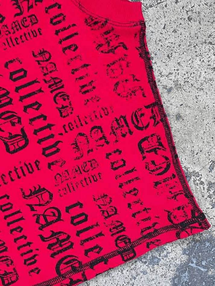 Letter Print V Neck Short Tank Top