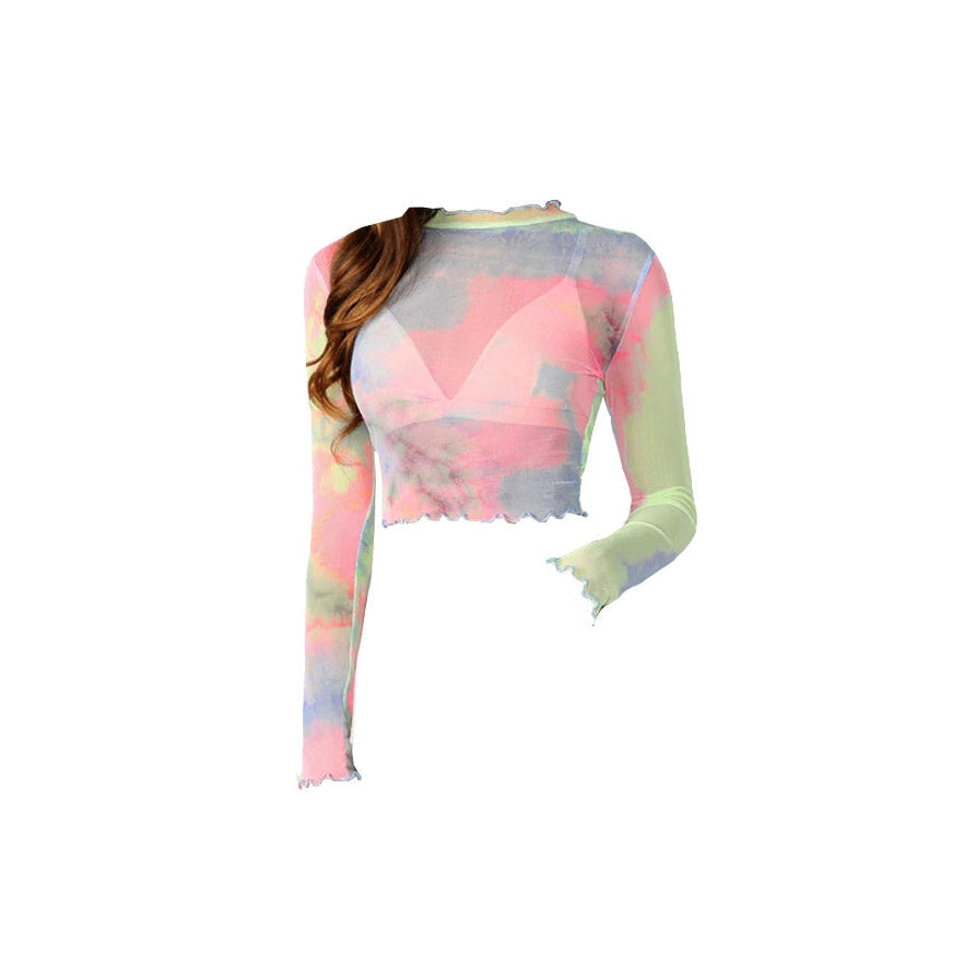 Lollipop Mesh Top