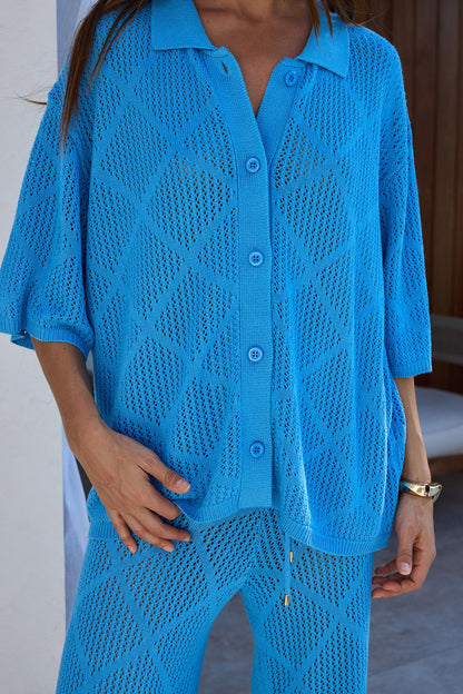 Coral Sands Top Cobalt
