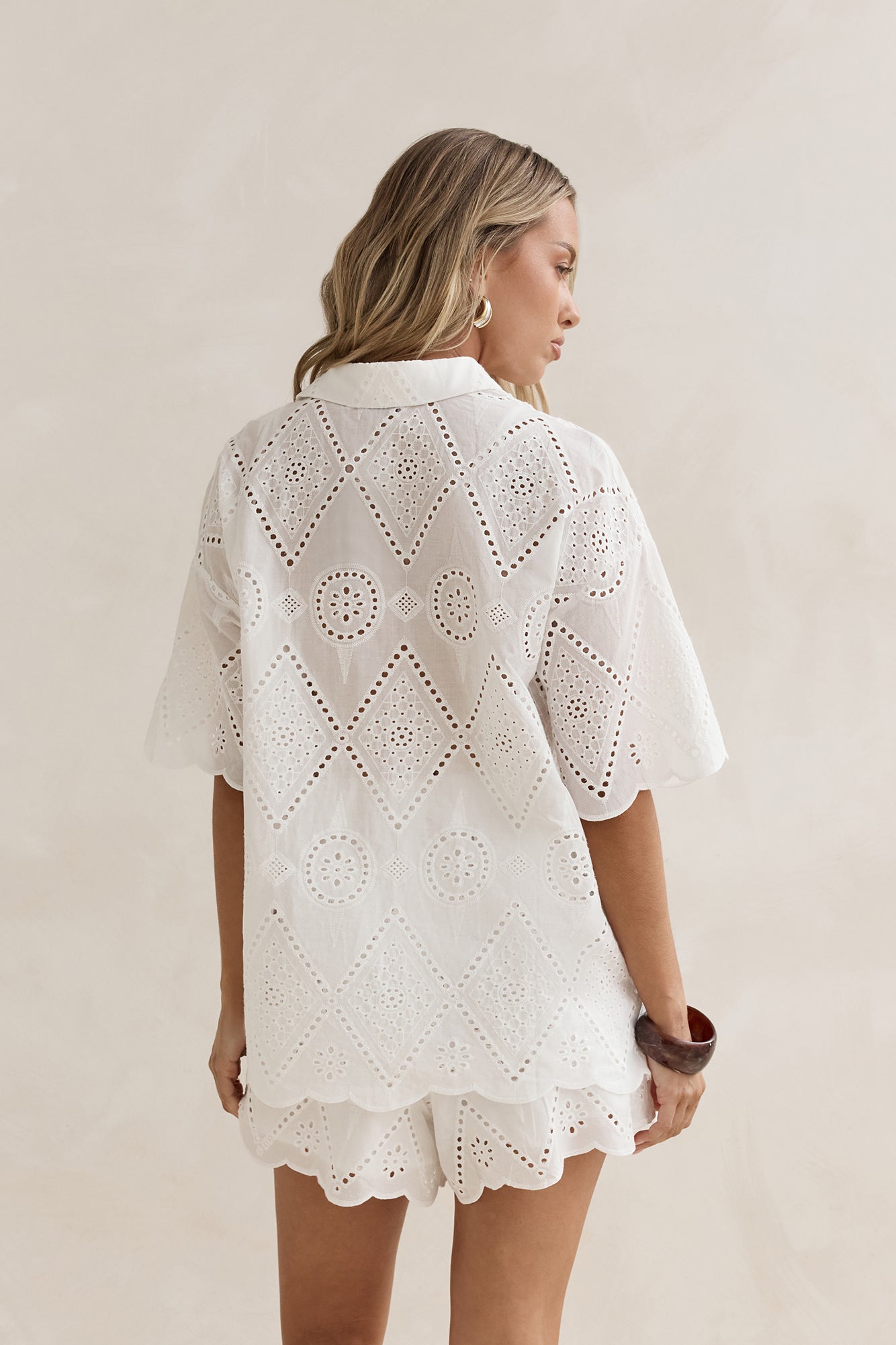 White As Snow Shorts White