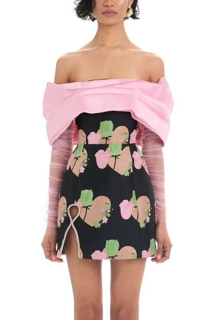 Kyros Dress - Black Print