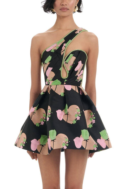 Trina Dress - Black Print