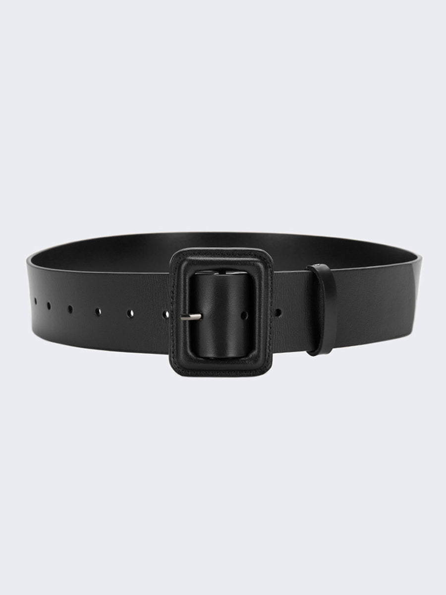 Women's Fashion Imitation Leather Solid Color Square Belt MDA0155H9Y