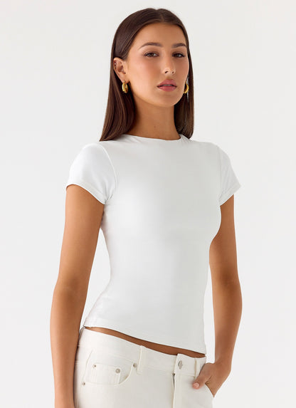 About You Top - White