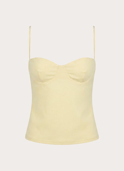 Ame Underwire Top - Yellow
