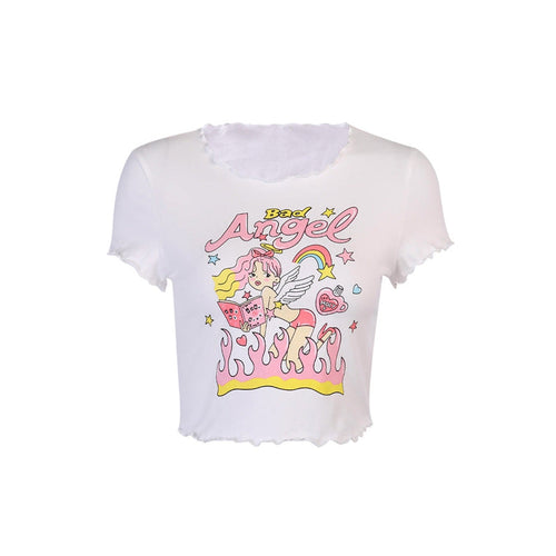 Bad Angel Crop Top