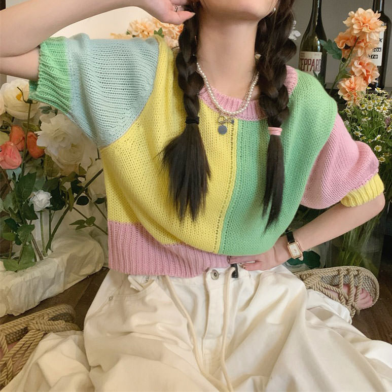 Candy Fairy Pastel Knit Top