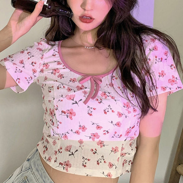 Garden Party Ribbed Top