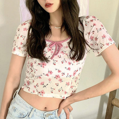 Garden Party Ribbed Top