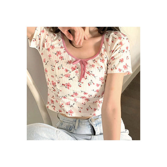 Garden Party Ribbed Top