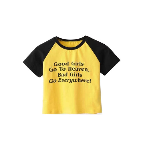 Good/Bad Girls Crop Top
