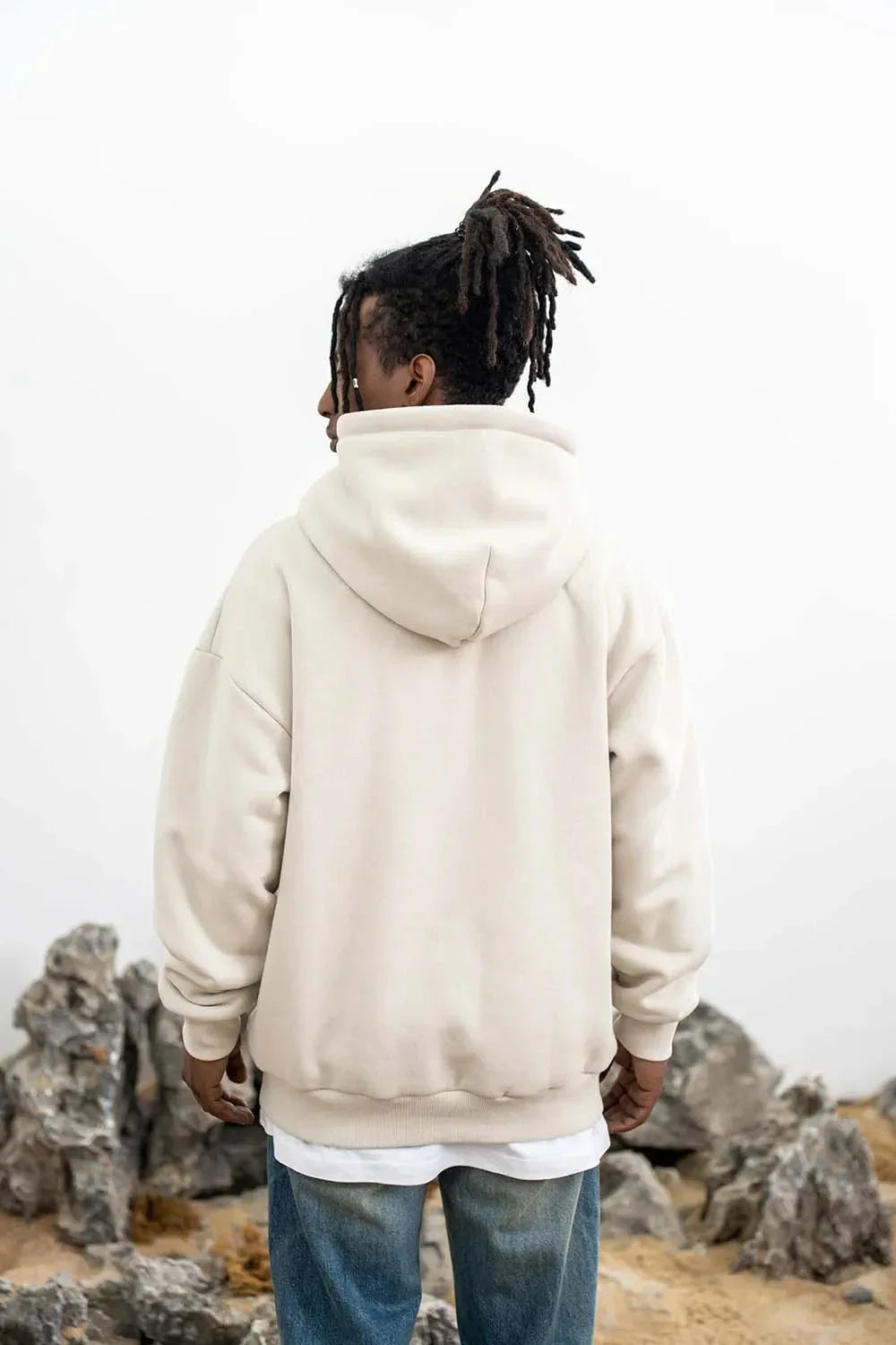 Hoodie Mini Tee Patch in Fleece
