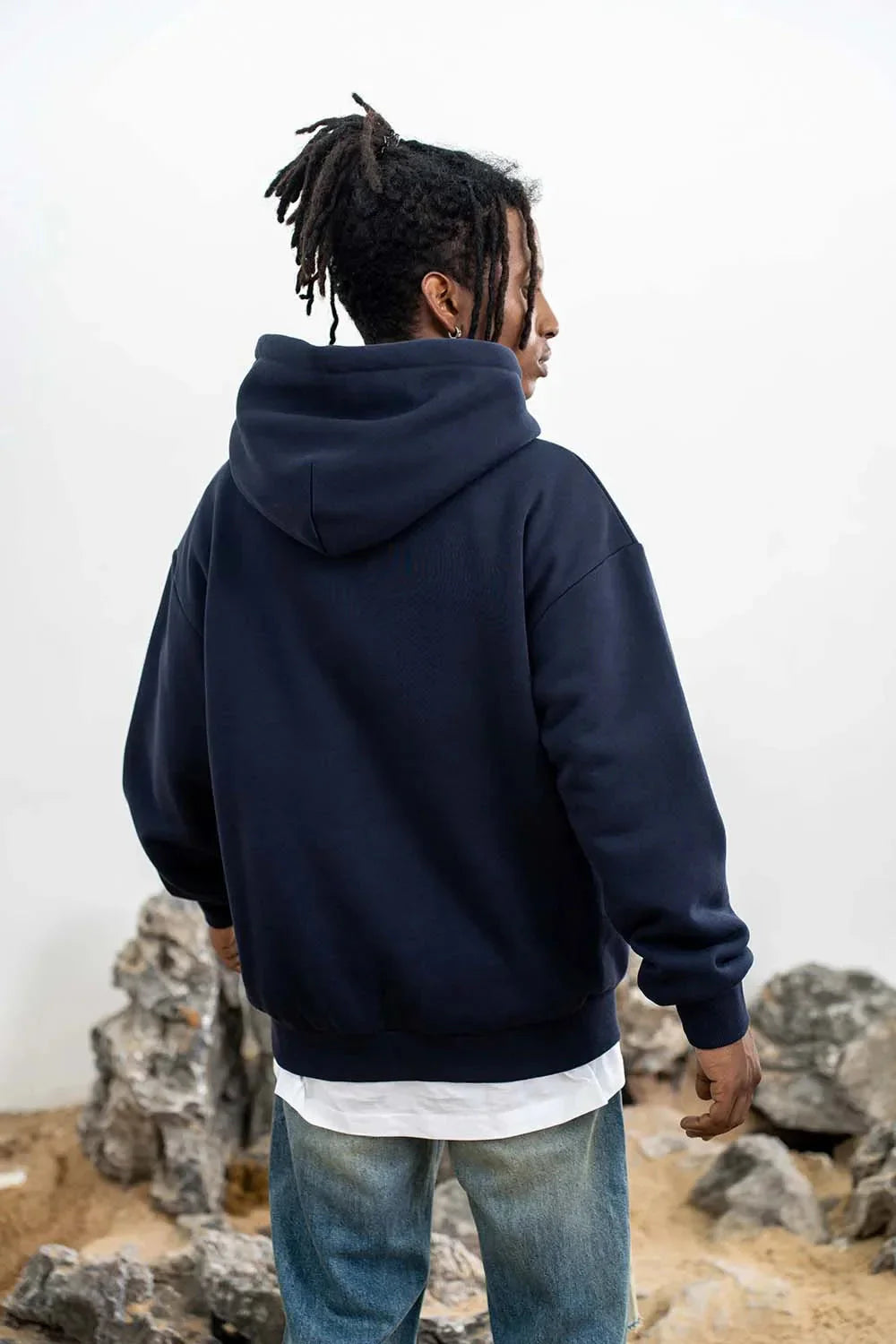 Hoodie Mini Tee Patch in Fleece