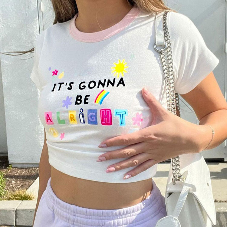 It s Gonna Be Alright Crop Top