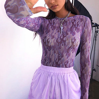 Itz No Big Deal Mesh Top