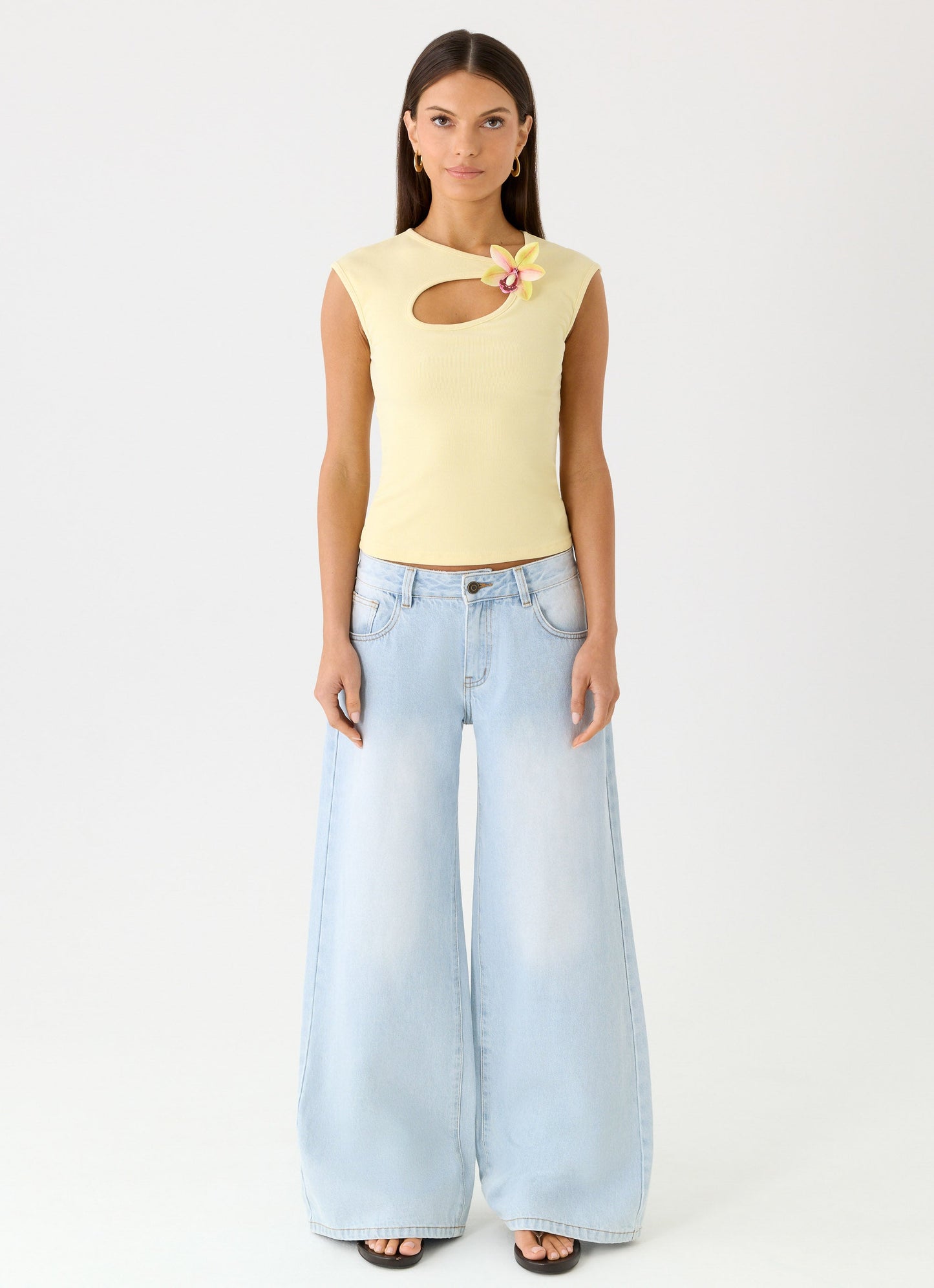 Luxie Top - Yellow
