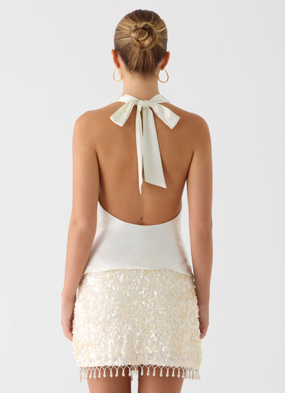 Malani Top - White
