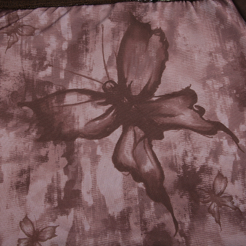 Fairy Grunge Mesh Sheer Top