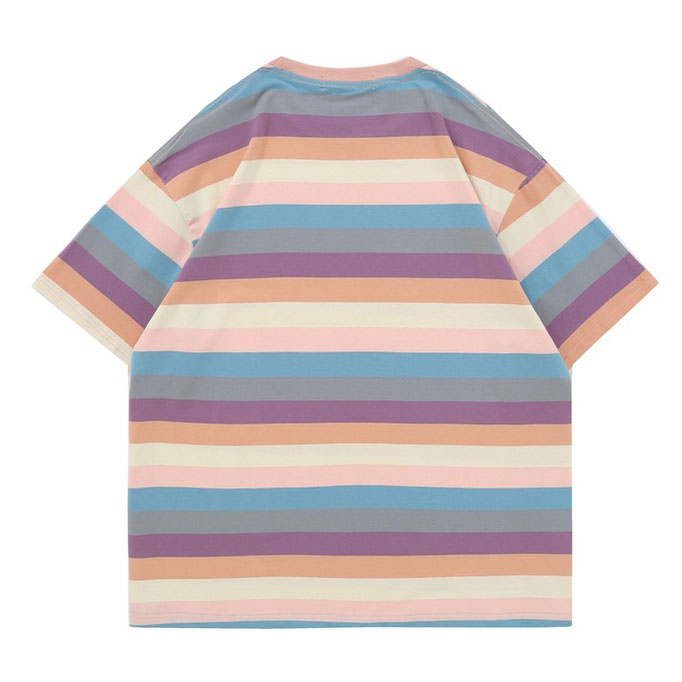 Pastel Oversized Stripe T-Shirt