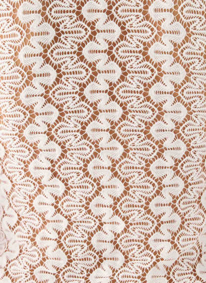 Selina Long Sleeve Top - Ivory