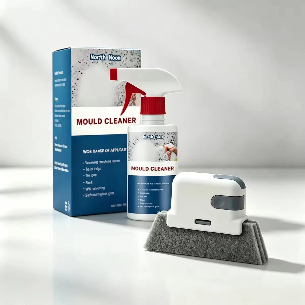 🔥Hot Sale 50% OFF🔥 Stop Picking Window Tracks with Your Fingernail! 3-in-1 Window Track Cleaning Tool – Brush + Scraper + Scrub Pad, Reaches Where Fingers Can't
