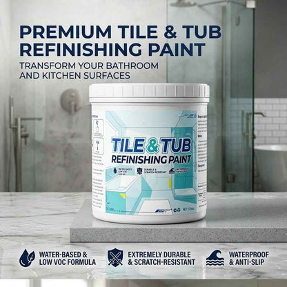 🔥Hot Sale - 50% OFF🔥Premium Tile & Tub Refinishing Paint Kit