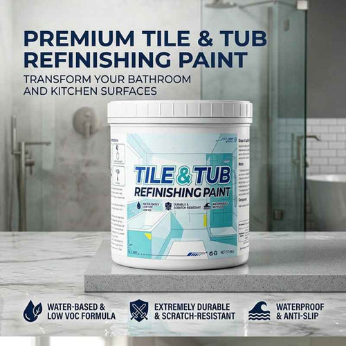 🔥Hot Sale - 50% OFF🔥Premium Tile & Tub Refinishing Paint Kit
