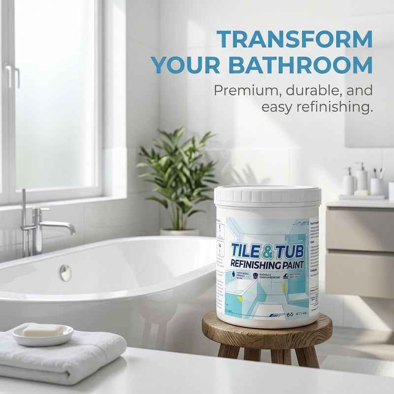 🔥Hot Sale - 50% OFF🔥Premium Tile & Tub Refinishing Paint Kit