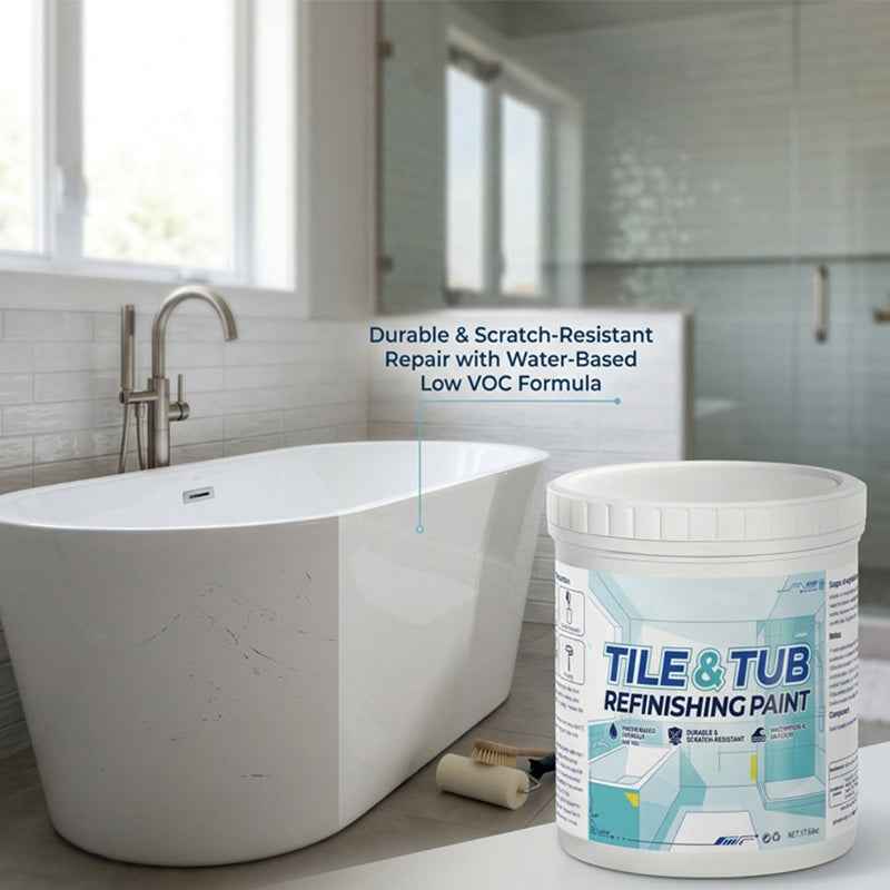 🔥Hot Sale - 50% OFF🔥Premium Tile & Tub Refinishing Paint Kit