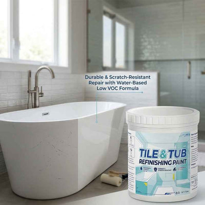 🔥Hot Sale - 50% OFF🔥Premium Tile & Tub Refinishing Paint Kit